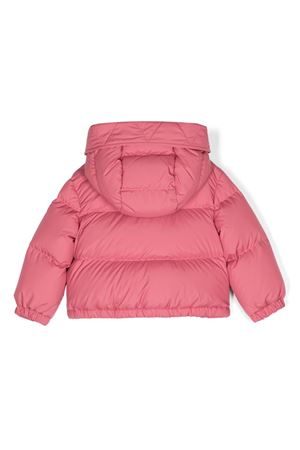 bomber in piuma d'oca rosa MONCLER KIDS | J29511A0005054A8152L